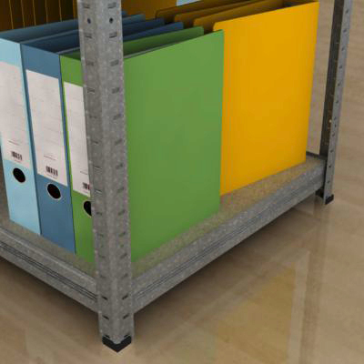 Regál na šanony 2700x900x600/7 políc, pozink