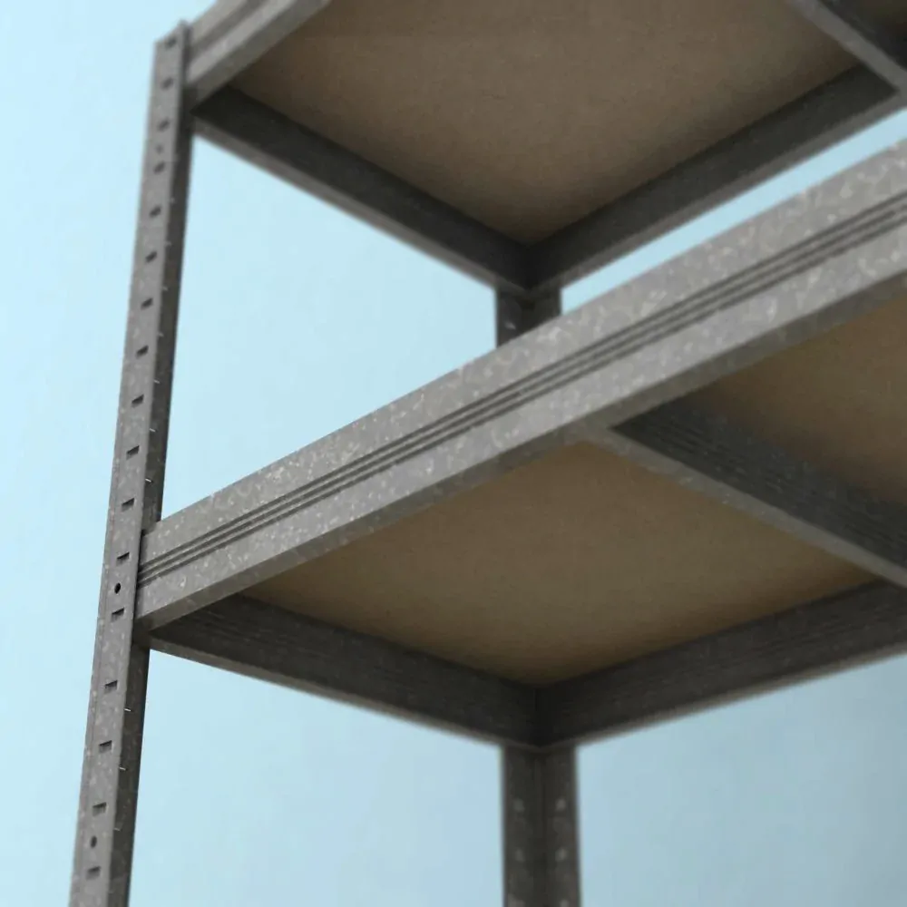  Kovový regál Futur 1800x1200x600/5, pozink, 200 kg/pol.