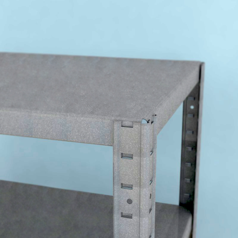 Kovový regál Drumy 2400x600x400/5, 130kg/pol., pozink 