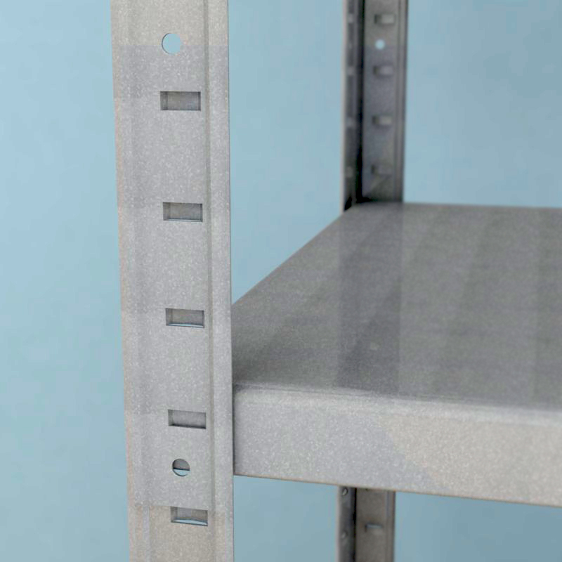 Kovový regál Drumy 2400x800x400/7, 130kg/pol., pozink 