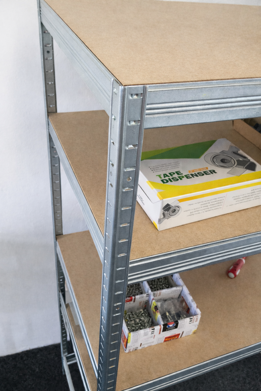 Regál na pneumatiky 1800x900x500/3, pozink